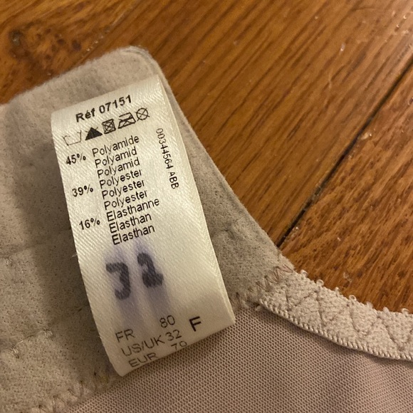 Empreinte Cassiopee Bra. Size 32F. - Picture 4 of 4